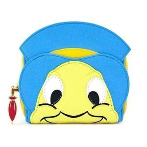 Loungefly X Disney Pinocchio Jiminy Cricket Zip Around Wallet